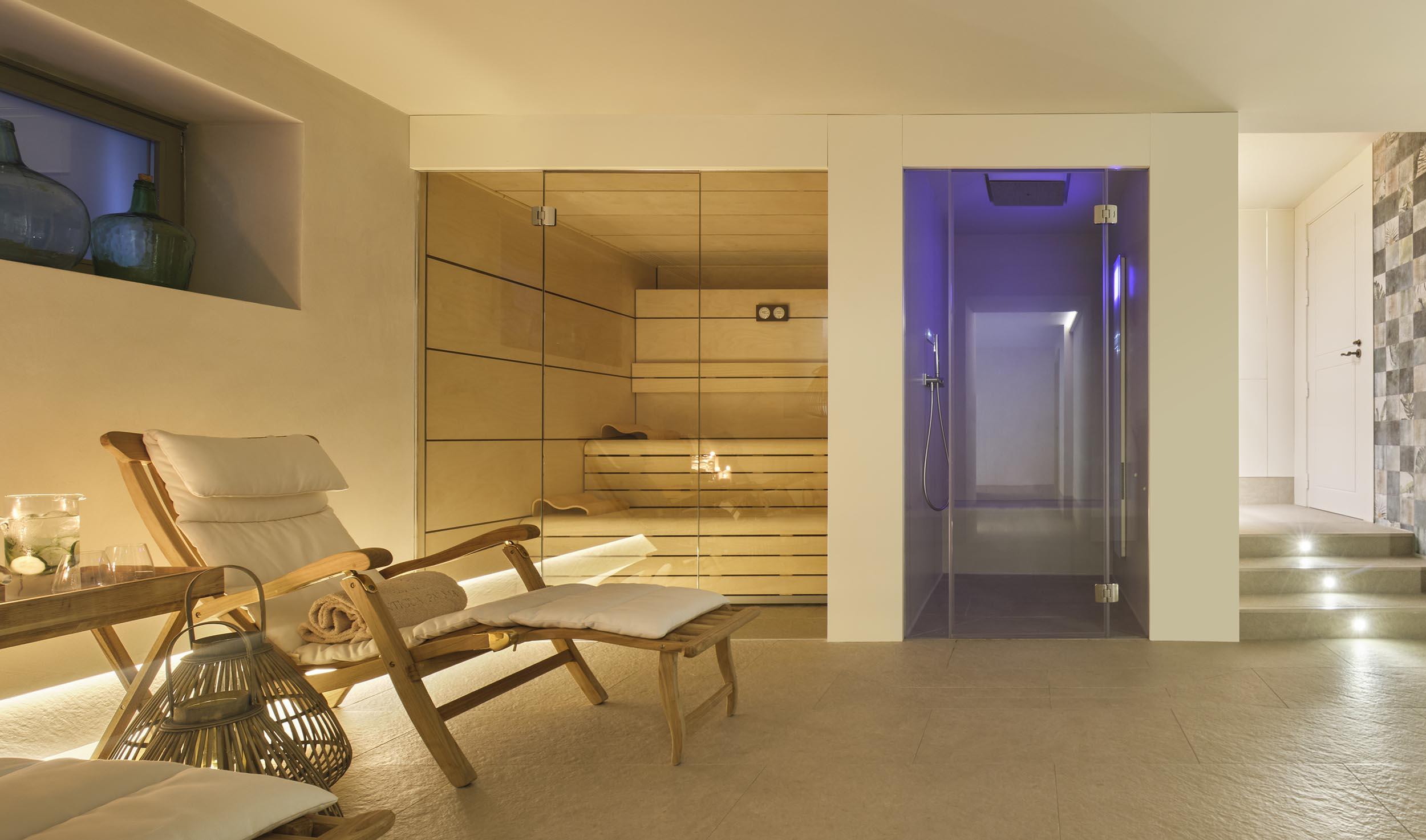 Hotel Antigua Palma - Casa Noble Exterior foto A modern steam room
