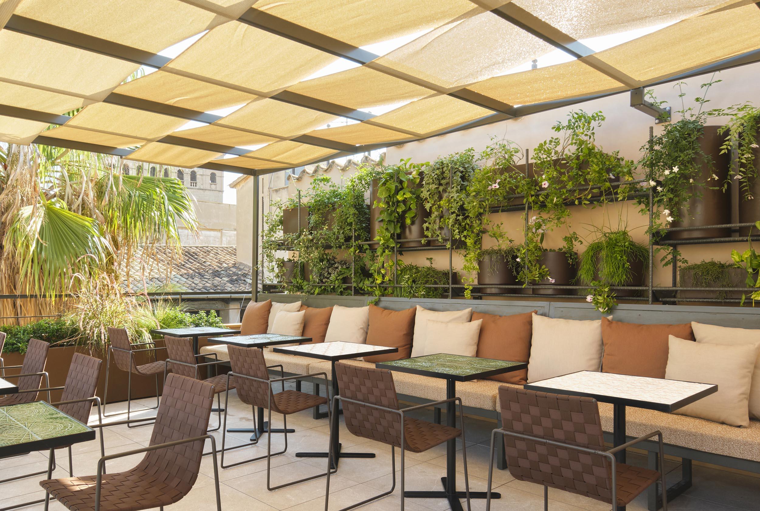 Hotel Antigua Palma - Casa Noble Exterior foto The rooftop terrace